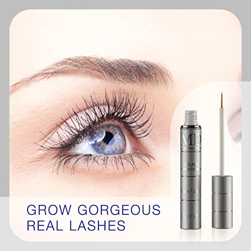 Md Lash Factor Eyelash Growth Conditioner - Enhances Your Natural Lashes For Fuller, Longer & Denser Look - Eye Lash Enhancer For Women - 0.1 Fl Oz/14Ml - 3 Month Supply #TOP6