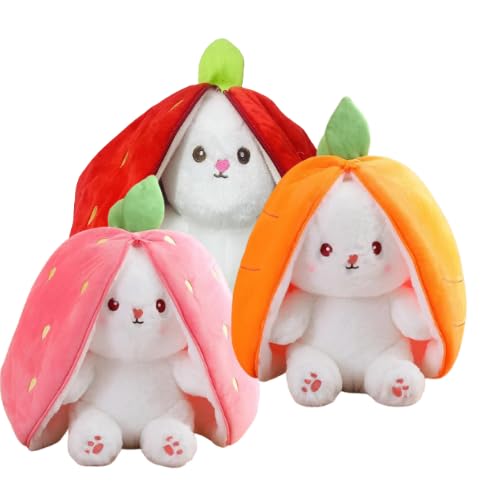 Buy POPAI™ Cute Reversable Rabbit Soft Toy of Plush Teddy Bear