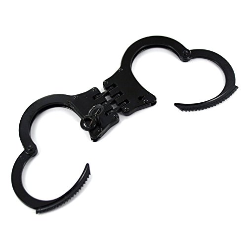image for Ace Martial Arts Supply Professional Heavy Duty Black Hinged Police St