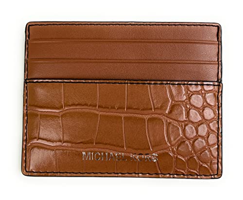 Michael Kors Men's Cooper Tall Card Case Wallet (Luggage)