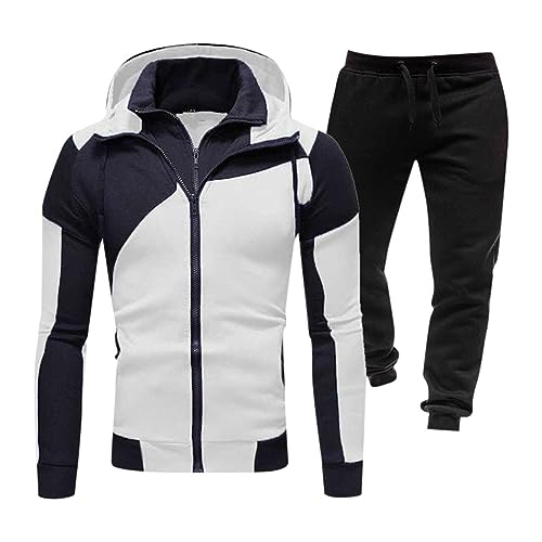Ensemble de survêtement camouflage pour homme avec sweat et pantalon jogging chaud