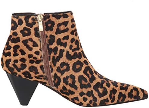 franco sarto leopard bootie