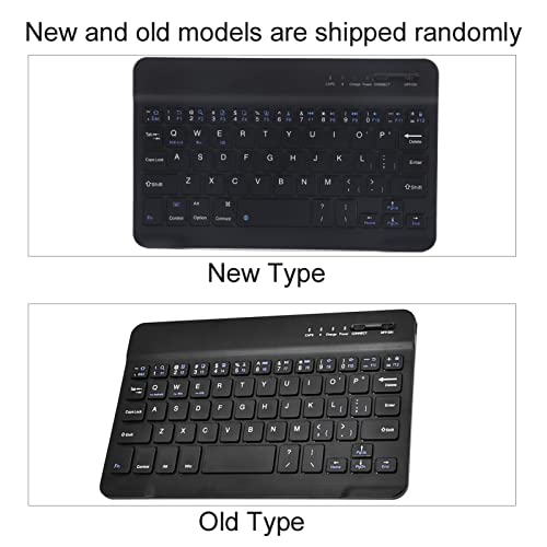 Wireless Bluetooth Keyboard For Phone, Mini Portable Bluetooth Keyboard With A Protective Case Foldable Keyboard For Width Of 6 9.5Cm Bluetooth Cell Phone(Black) #TOP7