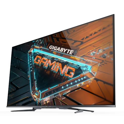 GIGABYTE S55U Écran gaming 55 UHD 3840 x 2160 120Hz 2ms 500 cdm² FreeSync Premium HDR Ready HDMI 2.1 Neuf - vue 5