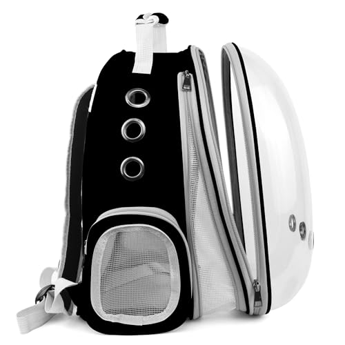 Prokei Mochila de Transporte para Gatos, Mochila Expansível para Animais de Estimação, Aprovada Pela