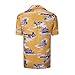 Cliff Booth Shirt Hawaiian Shir Mens Botton Down Short Sleeve Beach Aloha Summer Top S