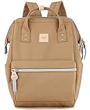 Himawari Mochila de viaje para portátil con puerto de carga USB,
