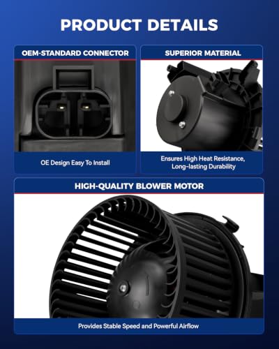 Image of KAX 700267 AC Blower Motor for Silverado 1500 /Sierra 1500 2010-2013