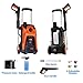 Electric Pressure Washer 3500 PSI Max 2.5 GPM Electric Powered Power Washer with 25FT Hose,4 Quick Connect Nozzles and Soap Tank, PX5 Car Wash Machine/Driveway/Patio Clean Orange