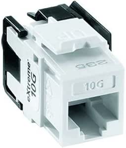 Leviton 61110-BL6 EXtreme Cat6 Quickport Jack 25PK - Blue - Nexlar E - Foto 5