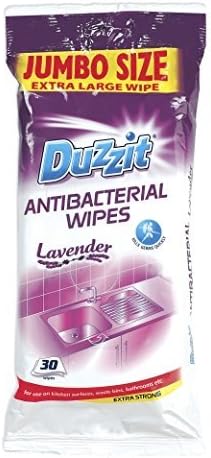 DUZZIT LAVENDER ANTIBACTERIAL WIPES