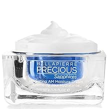 bellapierre Precious Sapphires Hydrating AM Moisture Cream | Daily Facial Moisturizer with Coconut Oil & Vitamin E | Non-Greasy Formula - 1.76oz