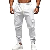 YLIRJ Mens Casual Cargo Pants Straight Leg Stretch...