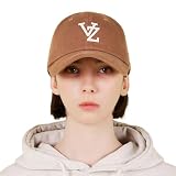 [VARZAR] Monogram Applique Over Fit Washing Ball Cap Brick