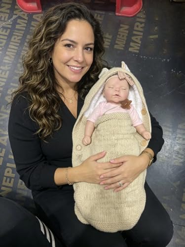 Muñeca bebé reborn silicone 22" 10 lbs DangTpor miniatura 6