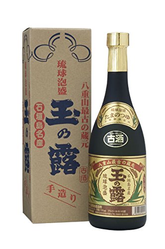 Amazon.co.jp: 玉の露 金 古酒 [ 焼酎 43度 沖縄県 720ml ] : 食品