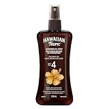 Hawaiian Tropic Moisturizing Dark Tanning Oil Mist, SPF 4, 240ml | Moisturizing Body Oil, Tan Enhancer, Cocoa Butter Oil, Coconut Oil for Skin, 240ml