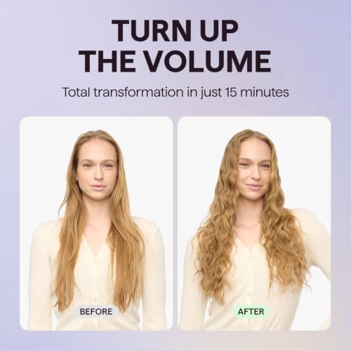 Image of Wavytalk Power Wave Hair Crimper, Ionic Hair Waver for Less Heat Damage | Beach Waves Curling Wand, Ventilation Design for Less Damage, Ionic Reduces Frizz, Dual Voltage Hair Waver (BLUE)