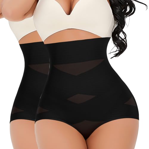 Image of Werena Women Tummy Control Shapewear Panties Shaping Underwear High Waist Body Shaper