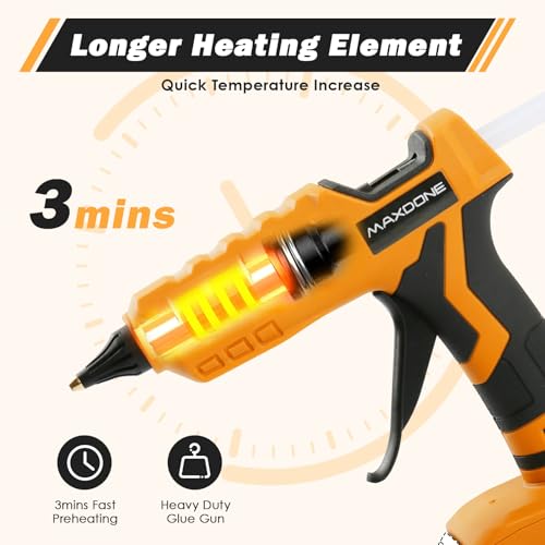 100W Cordless Hot Glue Gun