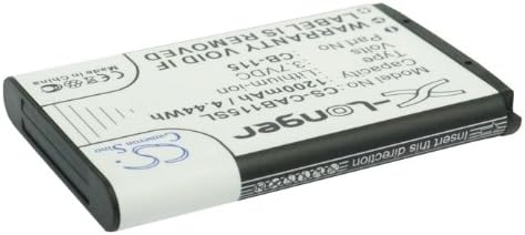 AWXY 1200mAh/4.44Wh Replacement Battery for CAT CB-115 B100