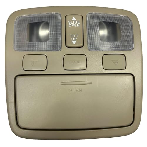 Lámpara de techo para Kia Rio 2005 luz de lectura con interruptor de techo solar interior 2