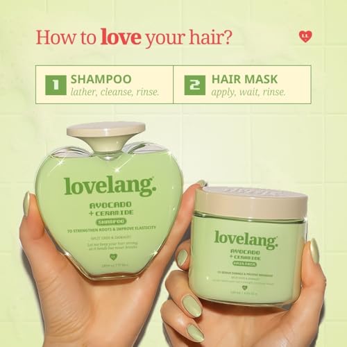 Image of Avocado + Ceramide Hair Repair Shampoo with Mask Combo | Deep Repair & Strength | for Breakage & Split Ends | 230ml + 120ml | All Hair Types