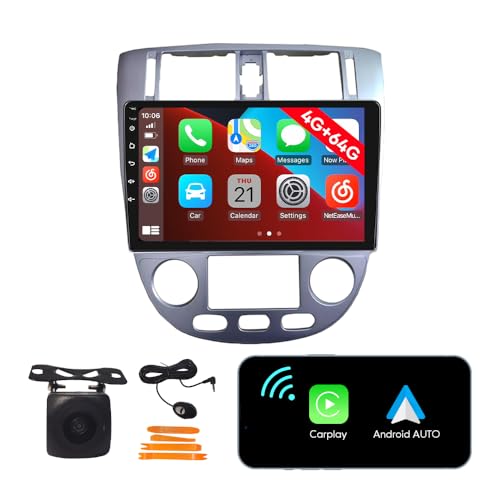 [4G 64G] Android Car Stereo FM Radio Carplay Android Auto 10.1