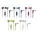 Audio-Technica ATH-CLR100iSBK SonicFuel In-Ear Headphones with In-Line Microphone & Control, Black