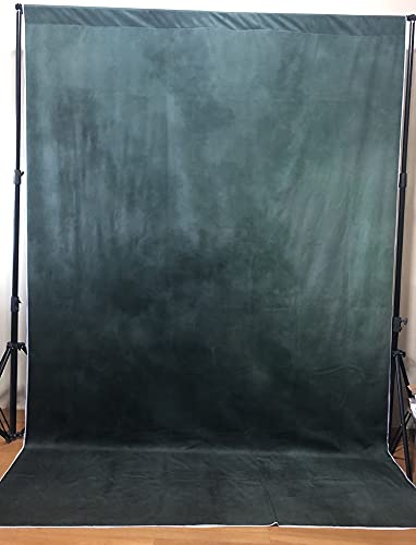 Fondo fotográfico Kate 5x7ft verde oscuro miniatura 3