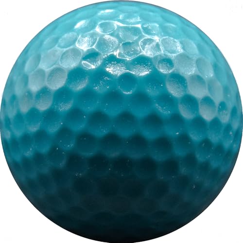 GBM Plain Light Blue Golf Balls – Standard 2-Piece Construction