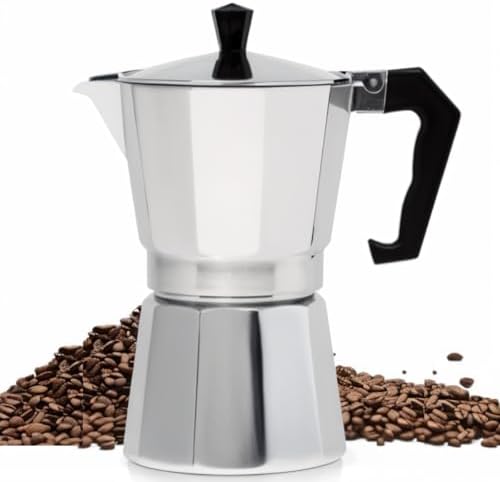 Cafeteira Italiana Para Café Preto Coado 6 Xícaras Com Filtro Rei...