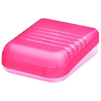 Westmark lunchbox/snackbox, met kliksluiting, hoogte: ca. 7,4 cm, kunststof, maxi, rood/groen - diverse kleuren, 23522270