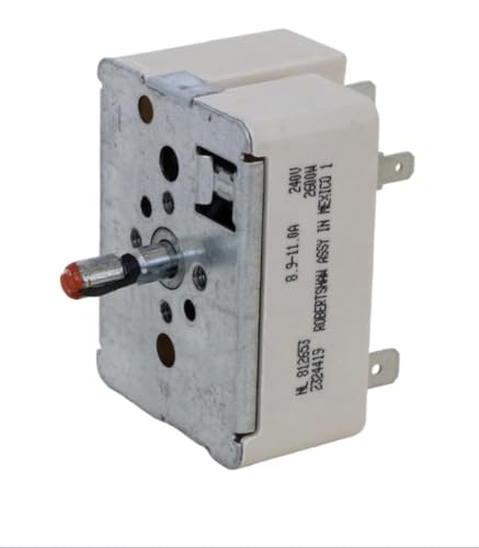 OEM Range Switch WB24T10025 Electric Surface Burner Range Infinite Control Switch Replacement for GE 8 Inch (Genuine Part) 769692 AH236750 EA236750 PS236750 154510 Kitchen Basics 101 155910