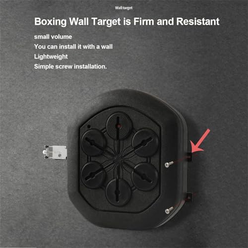 Machine de boxe murale Bluetooth avec haut-parleur pour entraînement connecté