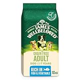 James Wellbeloved Dog Adult Hypoallergenic Dry Food Grain Free Fish 10 kg