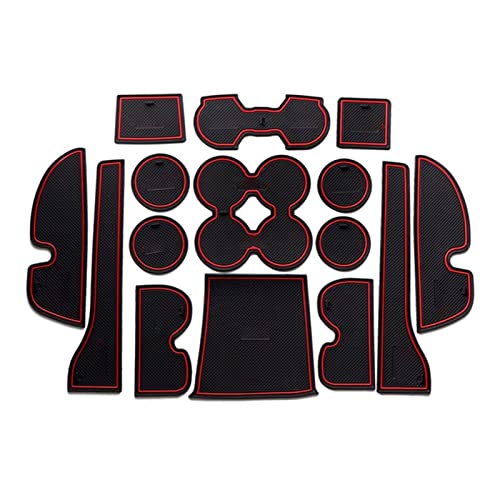 Tapis de porte-gobelet de porte de voiture anti-dérapant Prado 2010-2016 contre les rayures
