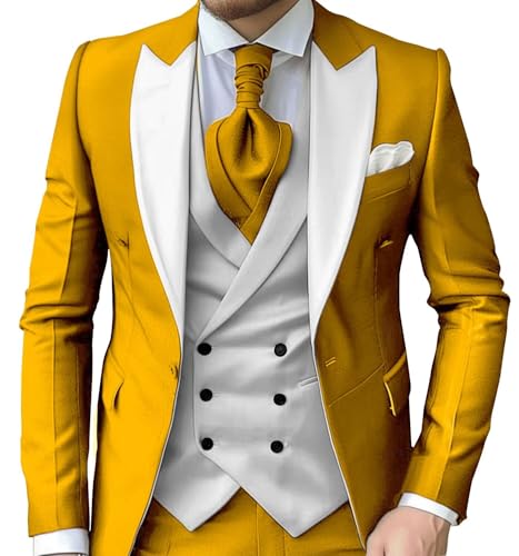 TUXBURNTXZ Gold Wedding Tuxedo image