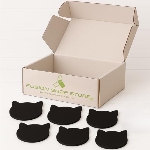 Cat Water Fountain Filter Pack 6 – Activated Carbon & Ion Exchange Resin – Triple Filtration Replacement Cartridges with Pre-Filter Sponge, Compatible with Stainless Steel Catit & PetSafe Fountains
