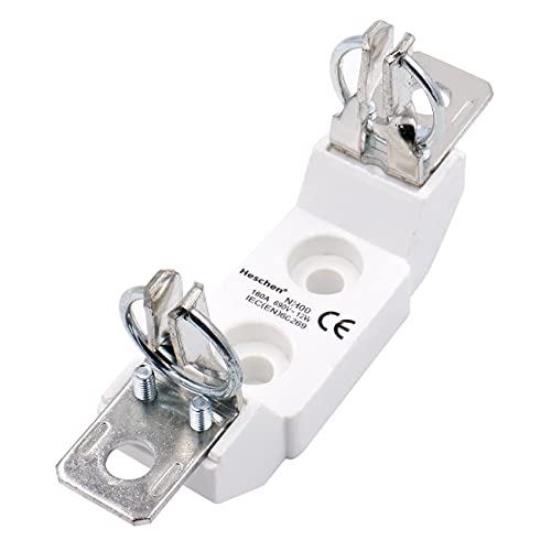 Heschen Ceramic Single-Pole Fuse Holder NH00 160A 690V 12W for NH Fuse-Link
