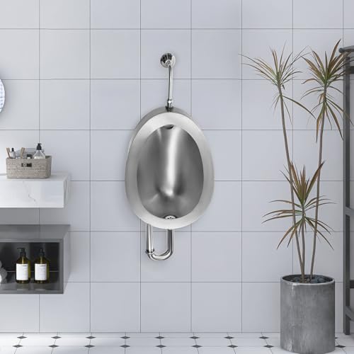 Urinoir automatique en acier inoxydable 304 avec chasse d'eau à capteur mural