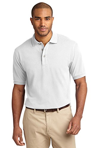 Port Authority Heavyweight Cotton Pique Polo Shirt...