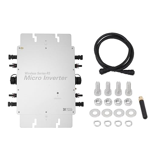 Onduleur solaire WVC 1200W injection réseau pour électricité domestique