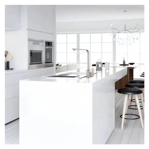 Robinet de cuisine carré acier inoxydable mitigeur pont or 360 - 8