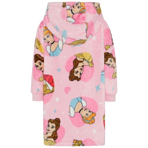 Sweat à capuche filles Disney Princesse pull couverture oversize