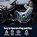 M CARKUMI Wireless Carplay Adapter Convert Wired to Wireless Carplay Plug & Play, Support YouTube, CarPlay & Android Auto 2 in 1 Carplay Wireless Adapter ONLY for OEM Wired Carplay Cars