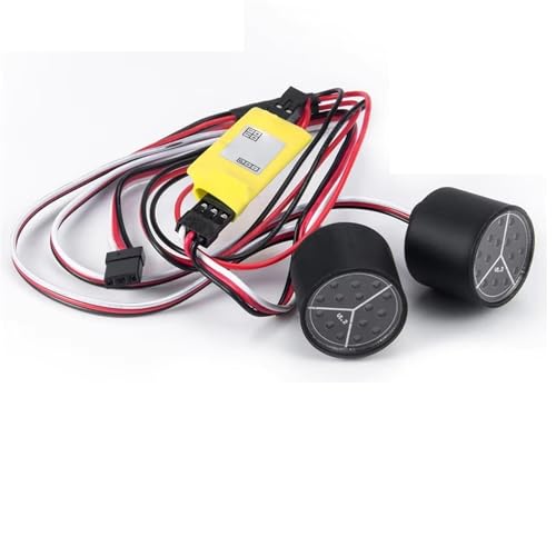 Luces de coche RC para Axial SCX10 III Gladiator y piezas decorativas escala 1/10