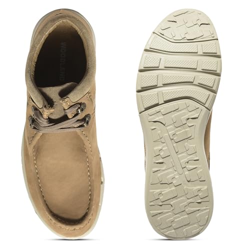 Image of Woodland Men's Leather Sneaker