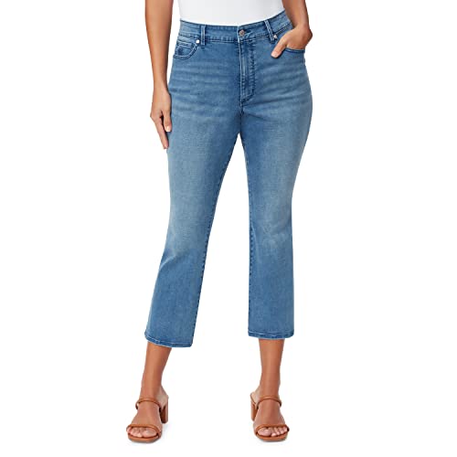 Christian Siriano x Gloria Vanderbilt Collab Women's Chrissie High Rise Crop Flare