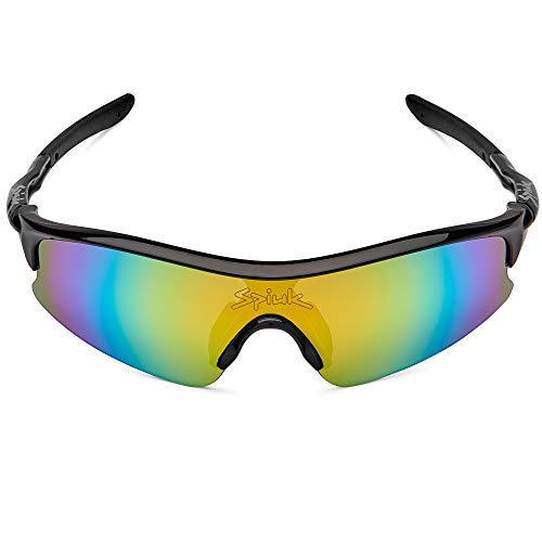 GAFA FRISBEE LENTE ESPEJO NARANJA NIÑO NEGRO - imagen 2